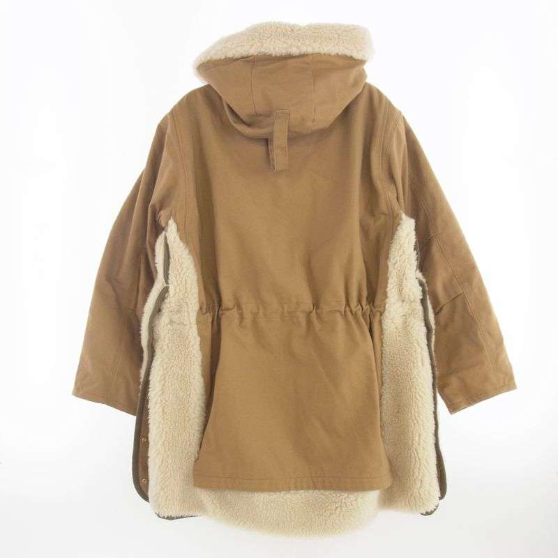 サカイ 23AW 23-03109M × カーハート WIP キャンバス パーカー シベリアン コート 買取実績 画像