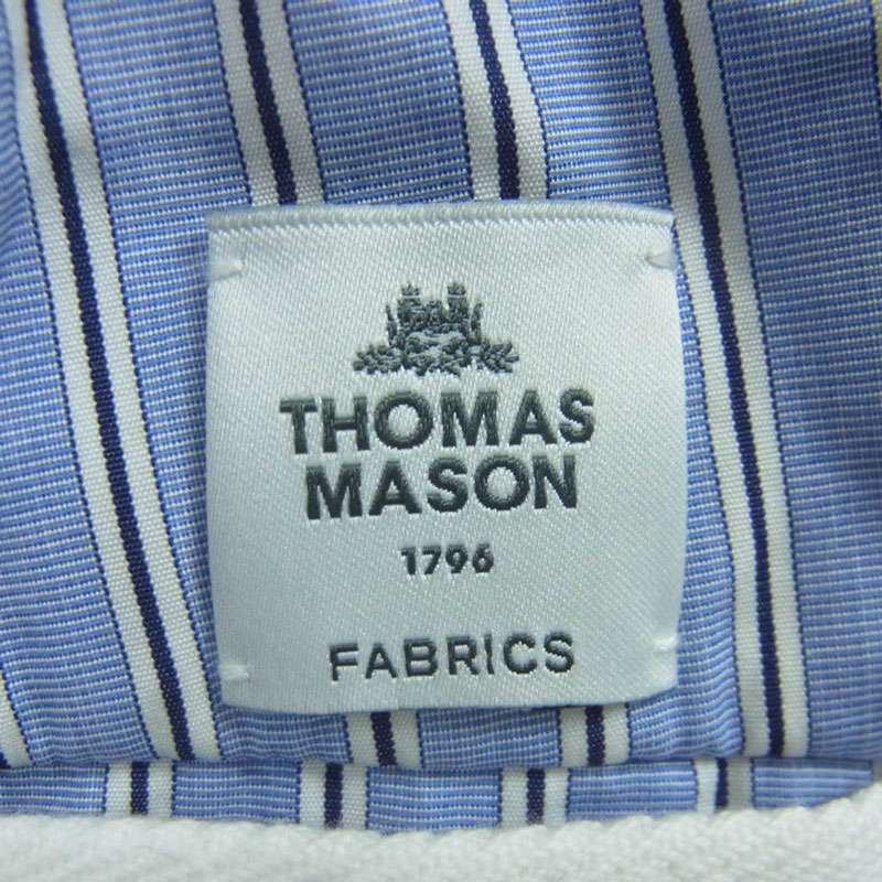 サカイ 23SS 23-03040M Thomas Mason トーマスメイソン Cotton Poplin Pants ストライプ コットン パンツ 買取実績 画像