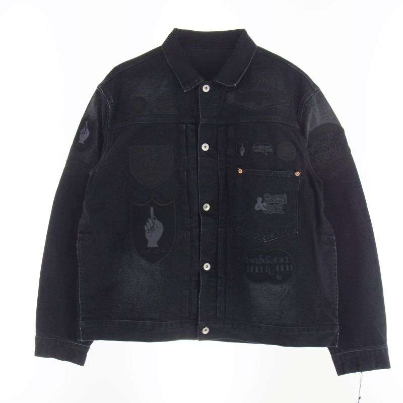 サカイ 24AW 24-03525M Gonz BEYONDEXX Denim Jacket size3 デニム ジャケット 買取実績 画像