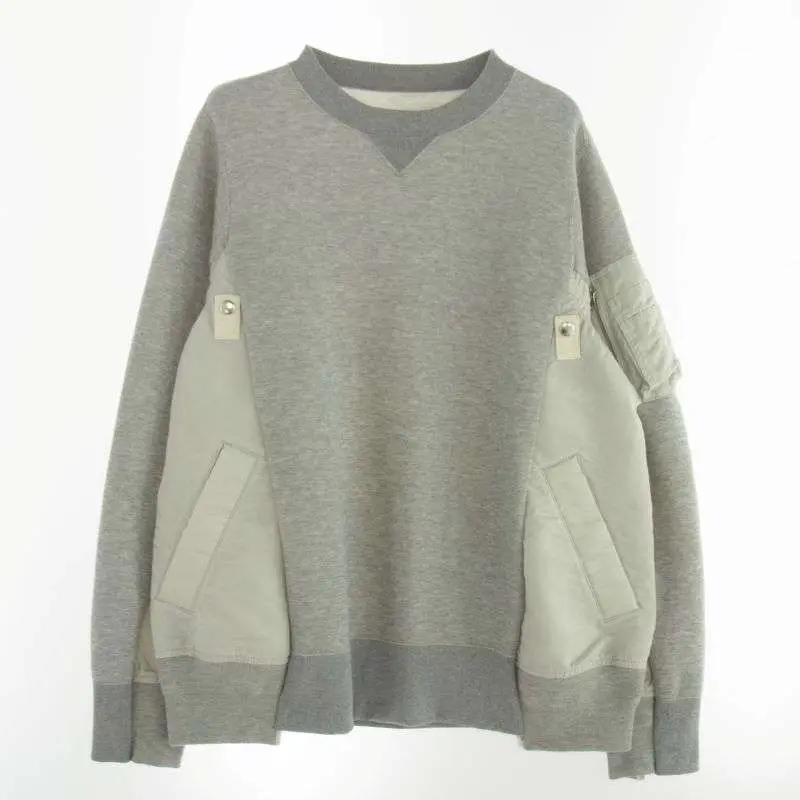 M*h様 sacai トレーナー・スウェット サイズ2　SCM-058 サカイ 24SS SCM-058 Sweat Nylon Twill Pullover 買取実績
