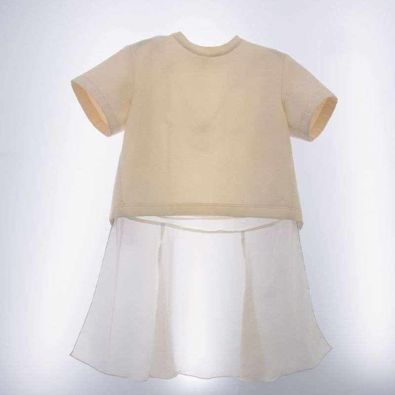 サカイ 25SS 25-07636 Suiting Bonding Mix Pullover スーチングボンディング ミックス プルオーバー 半袖 Tシャツ 買取実績 画像
