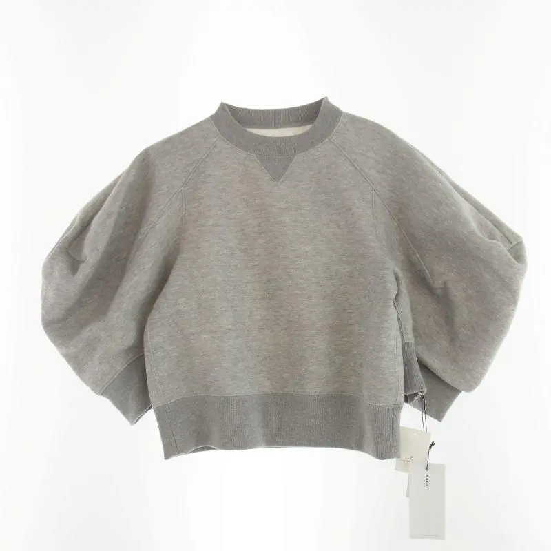 サカイ 25SS 25-07688 Sponge Sweat Pullover パフスリーブ スウェット