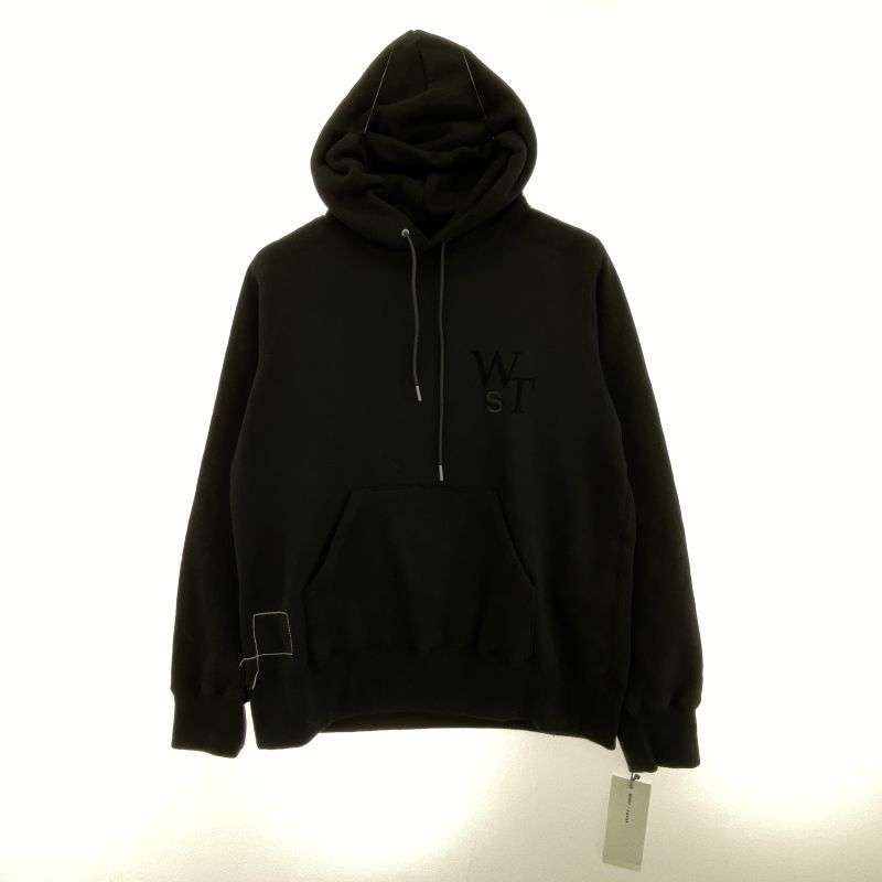 サカイ 25SS 25-0925S × WTAPS Flock Print Hoodie フロック プリント フーディー プルオーバーパーカー 買取実績 画像