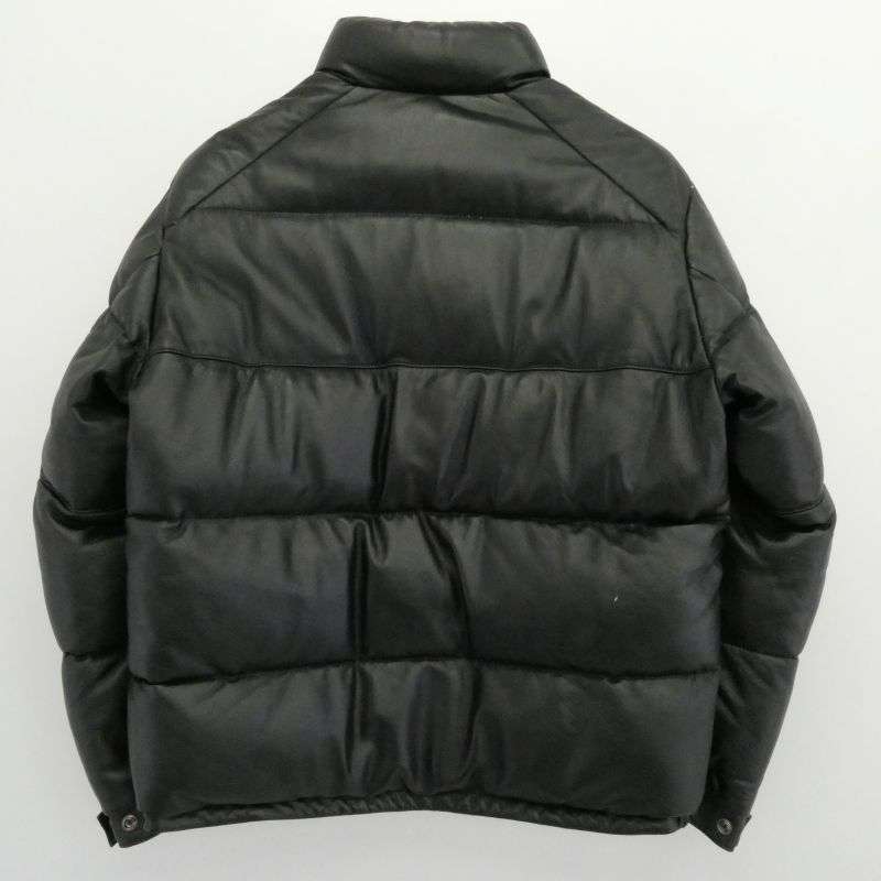 ショット 3191072 NANO universe ナノユニバース別注 レザー ダウン ジャケット 買取実績 画像