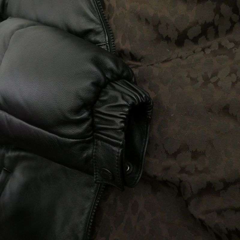 ショット 3191072 NANO universe ナノユニバース別注 レザー ダウン ジャケット 買取実績 画像