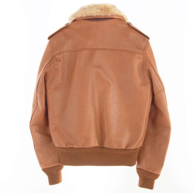 ショット 7010 BOA LEATHER JACKET G-1 ボア フライト レザー ジャケット 買取実績 画像