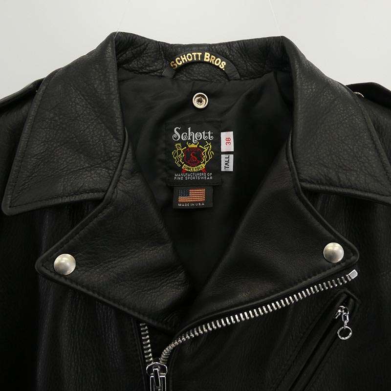 ショット 7823950090 516UST ONE STAR NEW NAKED ワンスター ニュー ネイキッド 牛革 カウレザー ダブル ライダース ジャケット 買取実績 画像