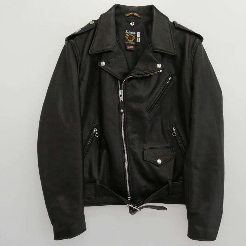 ショット 7825950019 516UST ONESTAR NEW NAKED ワンスター ニューネイキッド TALL カウレザー ダブルライダースジャケット 買取実績 画像