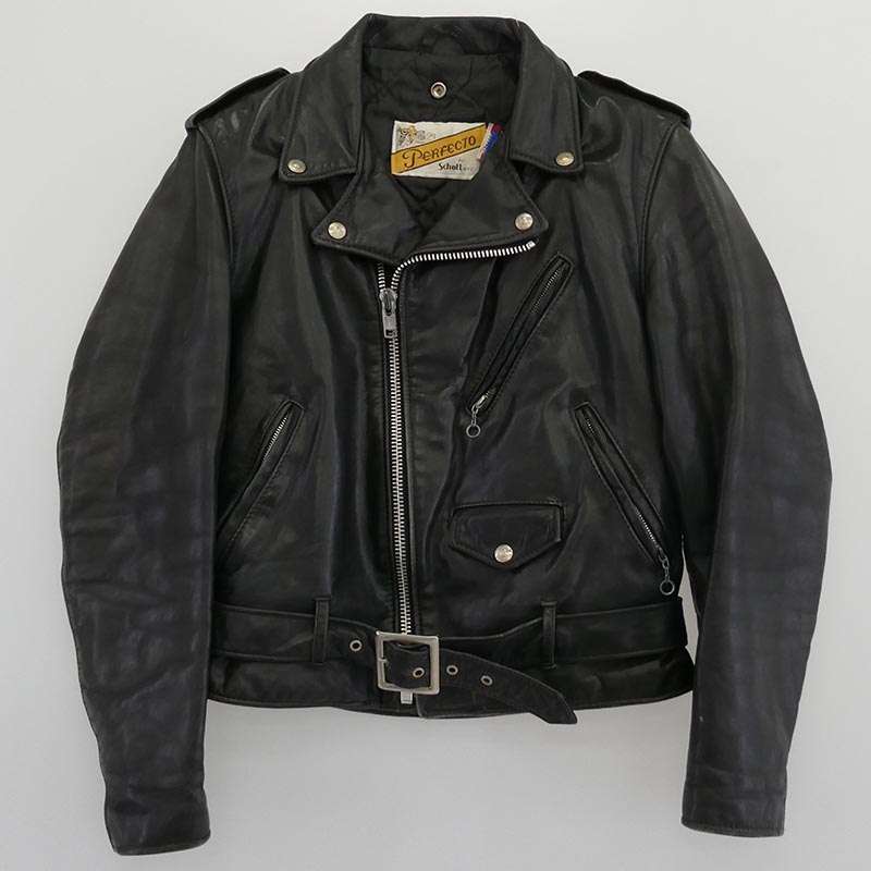 ショット USA製 Vintage ヴィンテージ バイカータグ 80s ダブルライダース ジャケット レザージャケット 買取実績