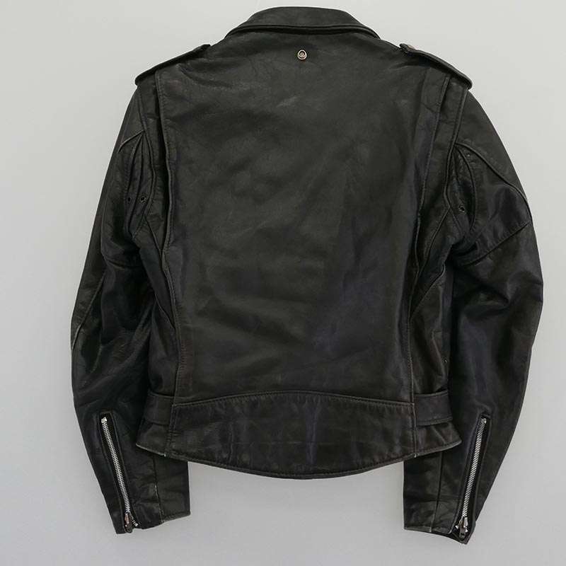 ショット USA製 Vintage ヴィンテージ バイカータグ 80s ダブルライダース ジャケット レザージャケット 買取実績 画像