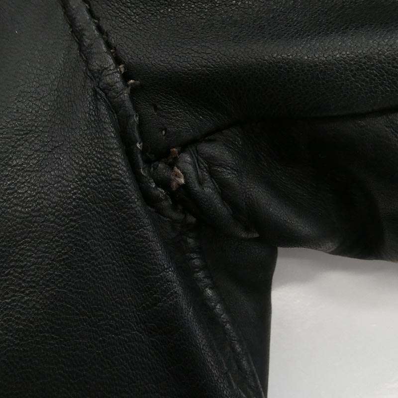 ショット USA製 Vintage ヴィンテージ バイカータグ 80s ダブルライダース ジャケット レザージャケット 買取実績 画像