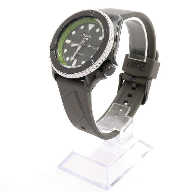 セイコー SBSA153 FIVE SPORTS ONEPIECE ZORO MODEL ファイブスポーツ ワンピース ゾロモデル 時計 買取実績 画像