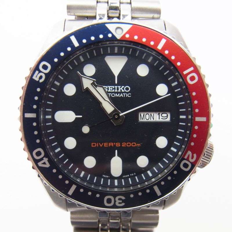 セイコー SKX009 ダイバーズウォッチ 自動巻 腕時計 ウォッチ 買取実績 画像