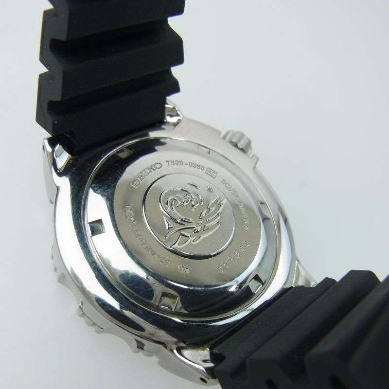 セイコー SKX779KG 7S26-0350 ダイバーズ ブラックモンスター 自動巻き ウォッチ 腕時計 買取実績 画像