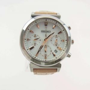 セイコー SSVS007 LUKIA ルキア 腕時計 ソーラー クロノグラフ 1ダイヤ クロコダイルレザーバンド 買取実績