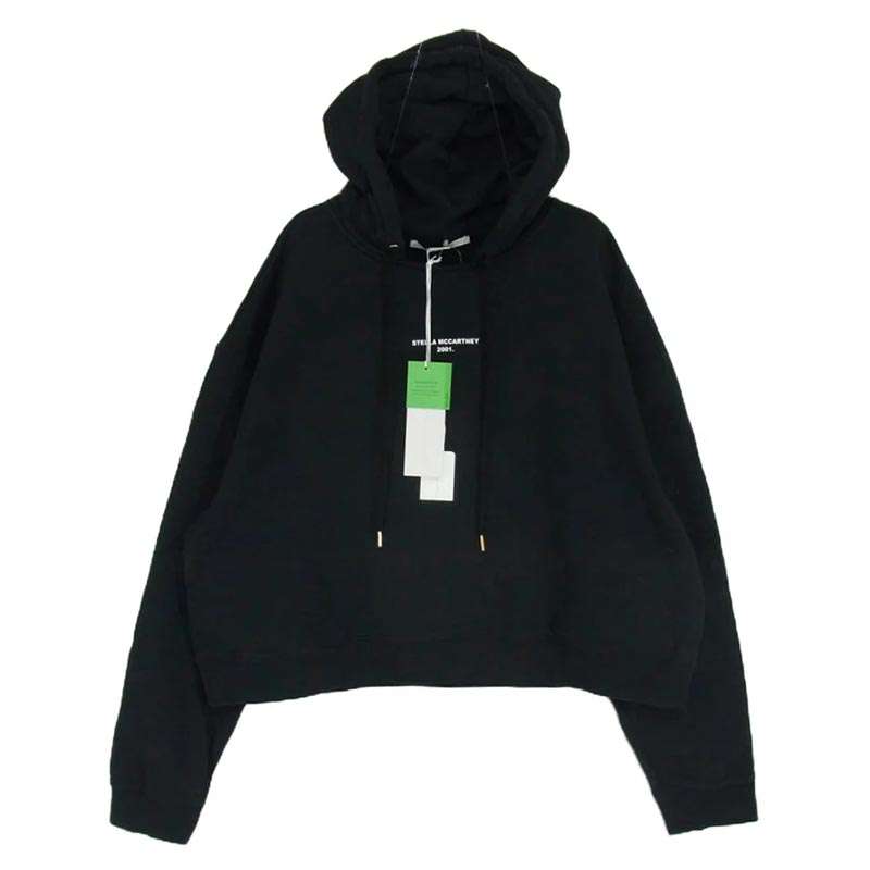 ステラマッカートニー 530914SMW36 logo-print Hoodie プリント ロゴ クロップド プルオーバー パーカー 買取実績 画像
