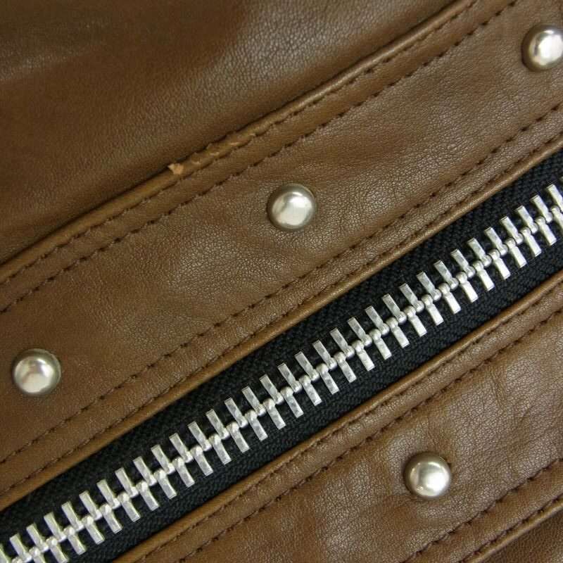 アンダーカバー 09SS C4212 POPTONES NEO BOY期 UISM スタッズ レザー ライダース ジャケット ブルゾン 買取実績 画像