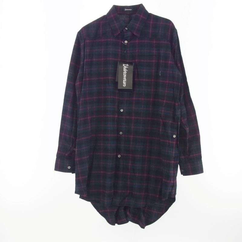 アンダーカバー 22SS UI2B4402 コットン CK後パッカリング ロング シャツ 買取実績 画像