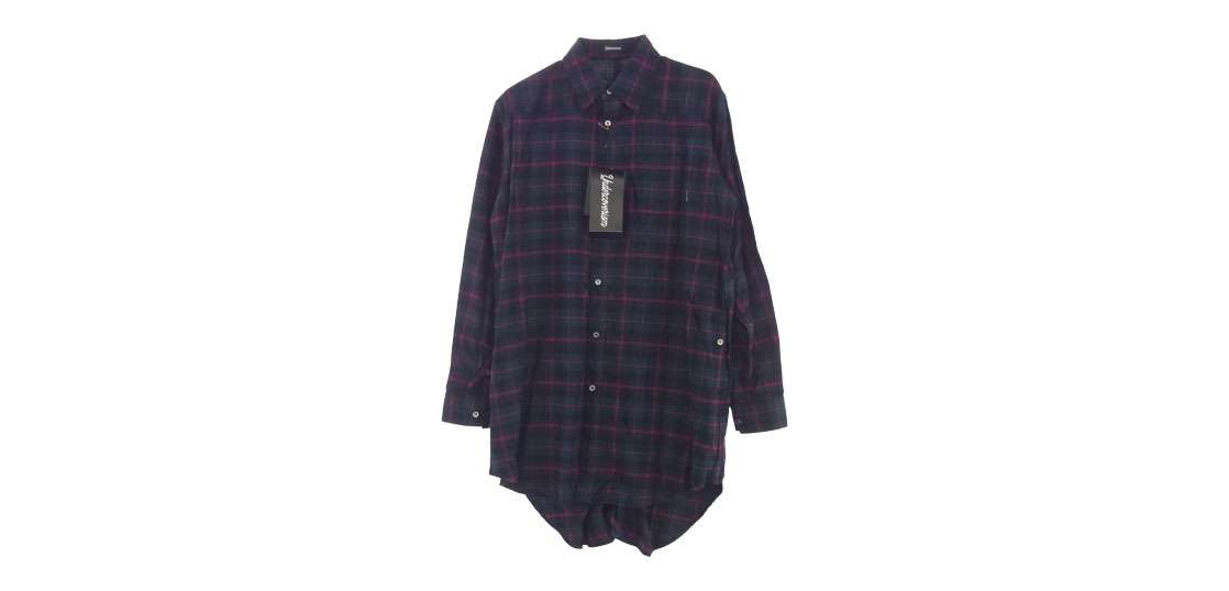 アンダーカバー UNDERCOVER ウールのロングシャツジャケット秋冬レア UNDERCOVER アンダーカバー 22SS UI2B4402 コットン CK後パッカ