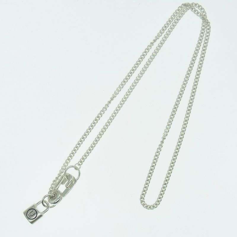 アンダーカバー UC1E8N01 BUNNEY UC Rabbit Padlock Necklace wS Hook 925 スターリング シルバー ラビット パドロック ネックレス 買取実績 画像