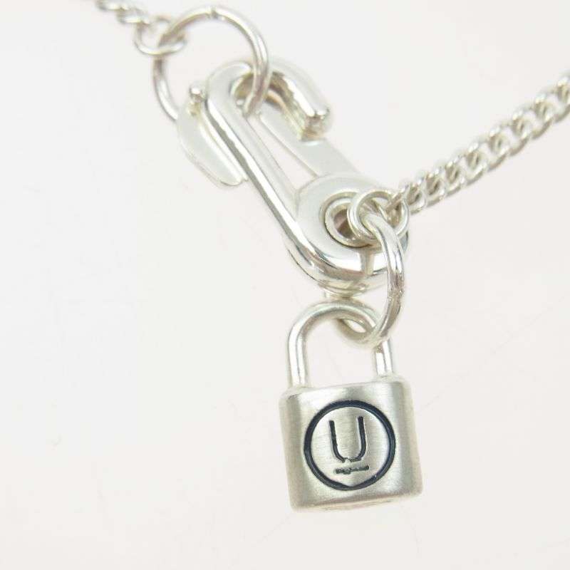 アンダーカバー UC1E8N01 BUNNEY UC Rabbit Padlock Necklace wS Hook 925 スターリング シルバー ラビット パドロック ネックレス 買取実績 画像