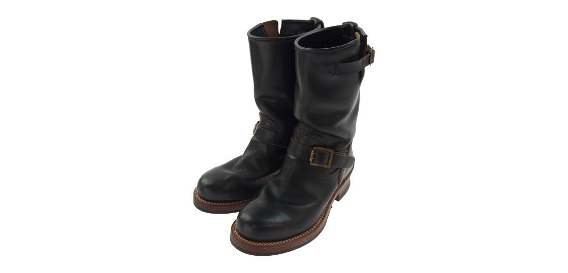 ウノピュウノウグァーレトレ MADE IN GM メイドインジーエム キルティング 別注 茶芯 エンジニアブーツ 買取実績