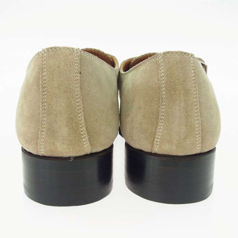 ウノピュウノウグァーレトレ 427 パンチドキャップ モンクストラップ スエード シューズ 買取実績 画像