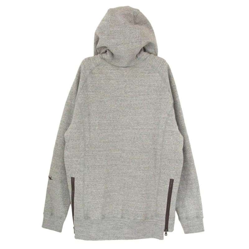 ウノピュウノウグァーレトレ CM056 MN02 CLASSIC SWEAT SIDE ZIP PO PARKA ロゴワッペン ストレッチ クラシック スウェット サイドジップ プルオーバー パーカー フーディー 買取実績 画像