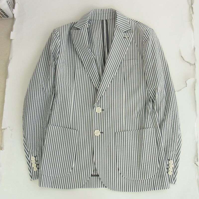 ウノピュウノウグァーレトレ MRB672 PCT036 UNCON JKT PNY ストライプ セットアップ テーラードジャケット スラックスパンツ 買取実績 画像