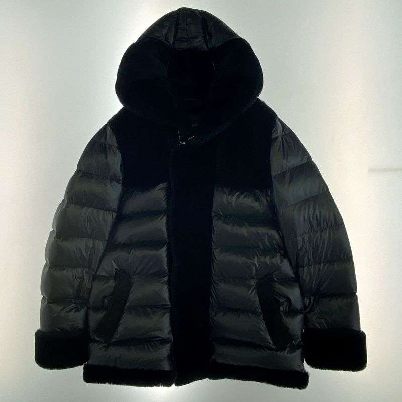 ウノピュウノウグァーレトレ MRC042 × EMMETI エンメティ WRAP HOODED COAT フーデッド ダウン ジャケット 買取実績 画像