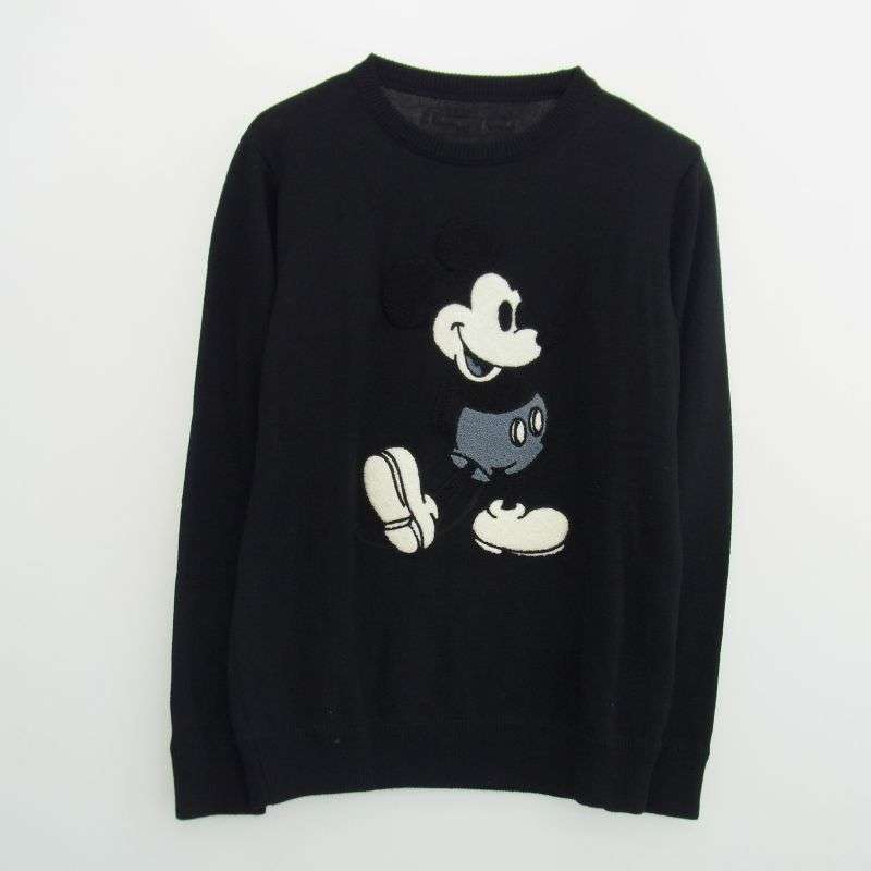 ウノピュウノウグァーレトレ MRK220 WOL102 DISNEY MICKEY MOUSE SWEATER ディズニー ミッキーマウス ニット セーター 買取実績 画像