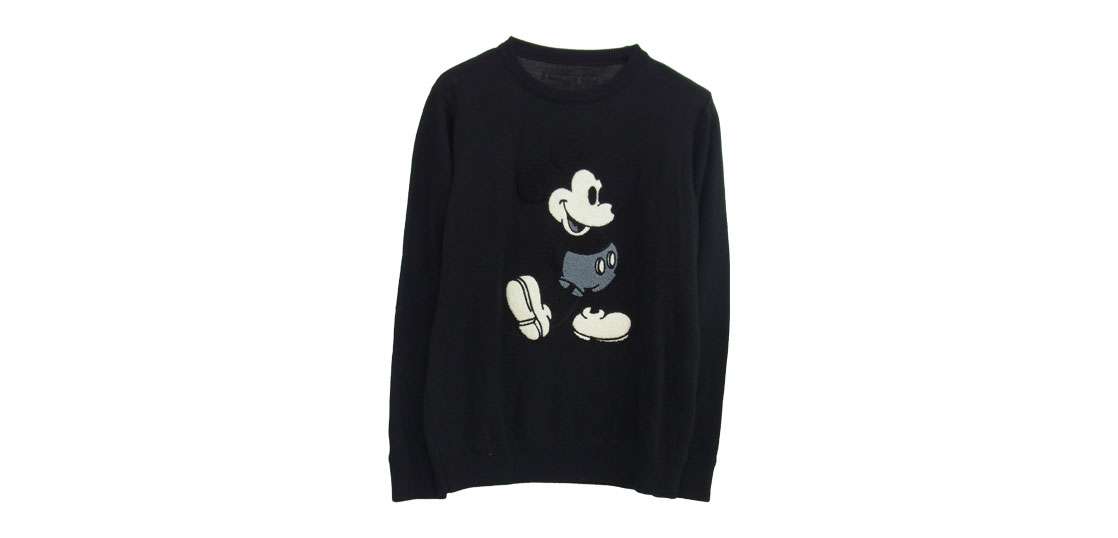 ウノピュウノウグァーレトレ MRK220 WOL102 DISNEY MICKEY MOUSE SWEATER 買取実績