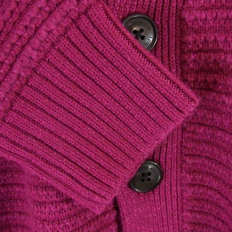 ウノピュウノウグァーレトレ MRK261 CTW009 RAGLAN SHAWL CARDIGAN ウール ラグラン ショール カーディガン 買取実績 画像
