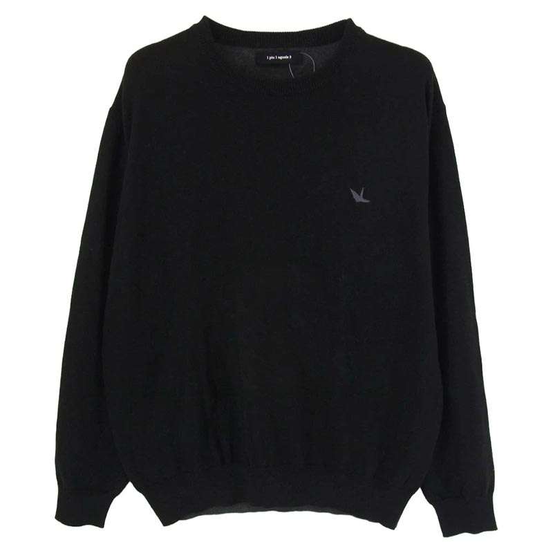 ウノピュウノウグァーレトレ MRK287 CTC005 L/S 2TONE RAGLAN CREW FLAGSHIP STORE LIMITED カシミヤ混 ロゴ刺繍 ラグランスリーブ ツートーン クルーネック ニット 買取実績 画像