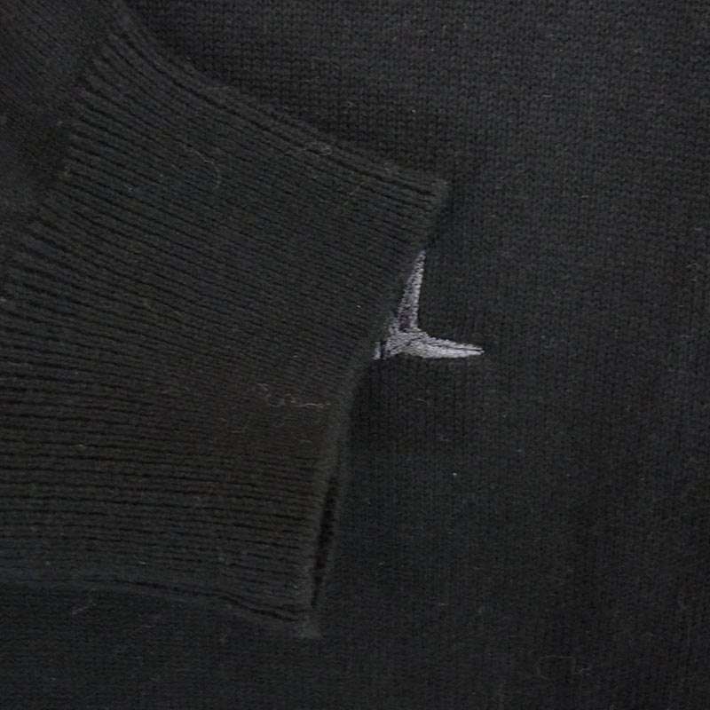 ウノピュウノウグァーレトレ MRK287 CTC005 L/S 2TONE RAGLAN CREW FLAGSHIP STORE LIMITED カシミヤ混 ロゴ刺繍 ラグランスリーブ ツートーン クルーネック ニット 買取実績 画像