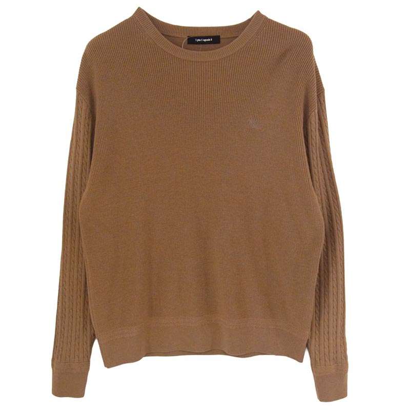 ウノピュウノウグァーレトレ MRK293 WOL176 CREW ウール ロゴ刺繡 クルーネック ニット 買取実績 画像