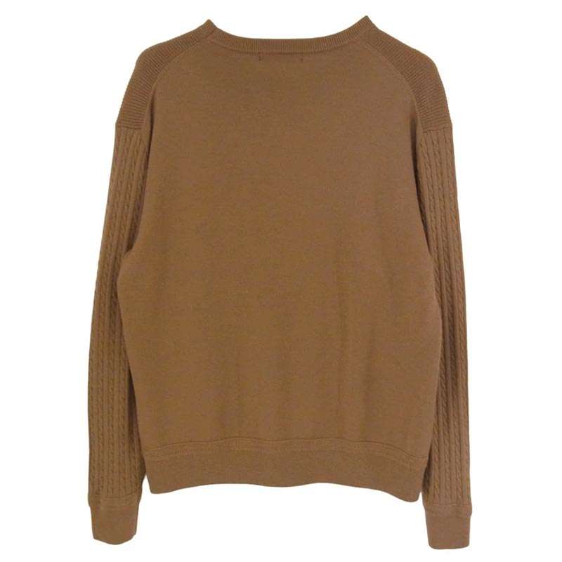 ウノピュウノウグァーレトレ MRK293 WOL176 CREW ウール ロゴ刺繡 クルーネック ニット 買取実績 画像