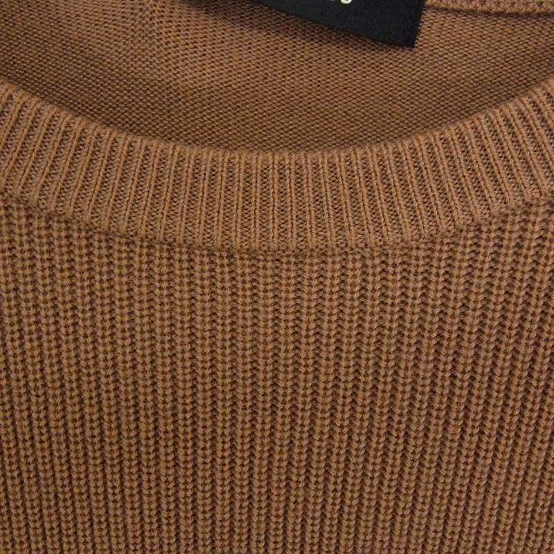 ウノピュウノウグァーレトレ MRK293 WOL176 CREW ウール ロゴ刺繡 クルーネック ニット 買取実績 画像