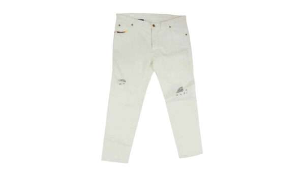 ウノピュウノウグァーレトレ MRP367 BANDANA バンダナ ダメージ リペア加工 スキニー デニム パンツ 買取実績