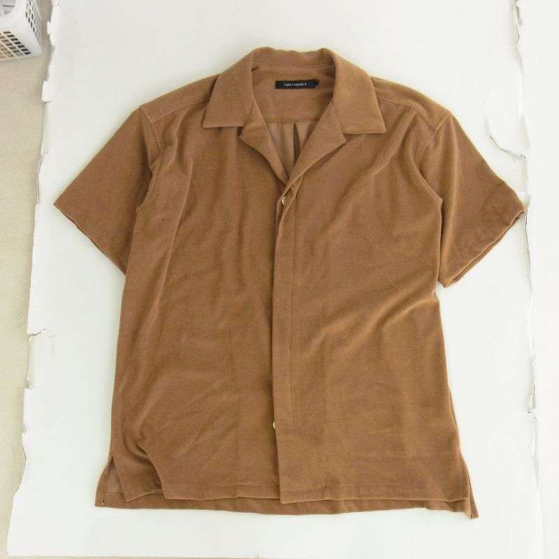 ウノピュウノウグァーレトレ MRS160 CTP102 HOLIDAY SHIRTS ホリデーシャツ パイル地 開襟 半袖 シャツ ショーツ ハーフパンツ セットアップ 買取実績 画像
