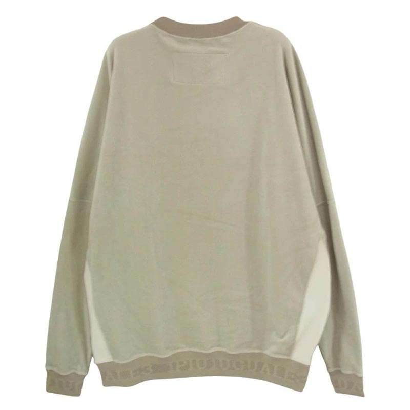 ウノピュウノウグァーレトレ SK040 KN01 折り鶴刺繍 ベロア クルーネック スウェット 買取実績 画像