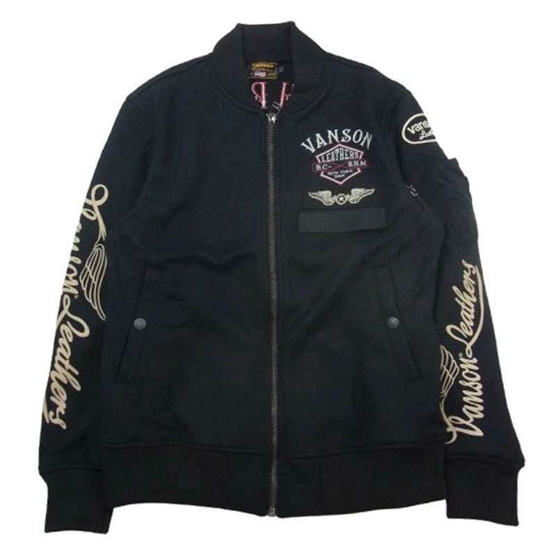 バンソン 起毛 ボンディング MA-1 スウェット ボンバー ジャケット 買取実績 画像