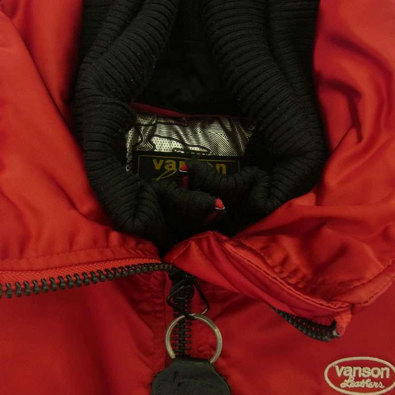 バンソン NVJK-2003 モーターサイクル ハイネック MA-1 フライトジャケット 買取実績 画像