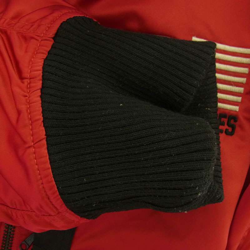 バンソン NVJK-2003 モーターサイクル ハイネック MA-1 フライトジャケット 買取実績 画像