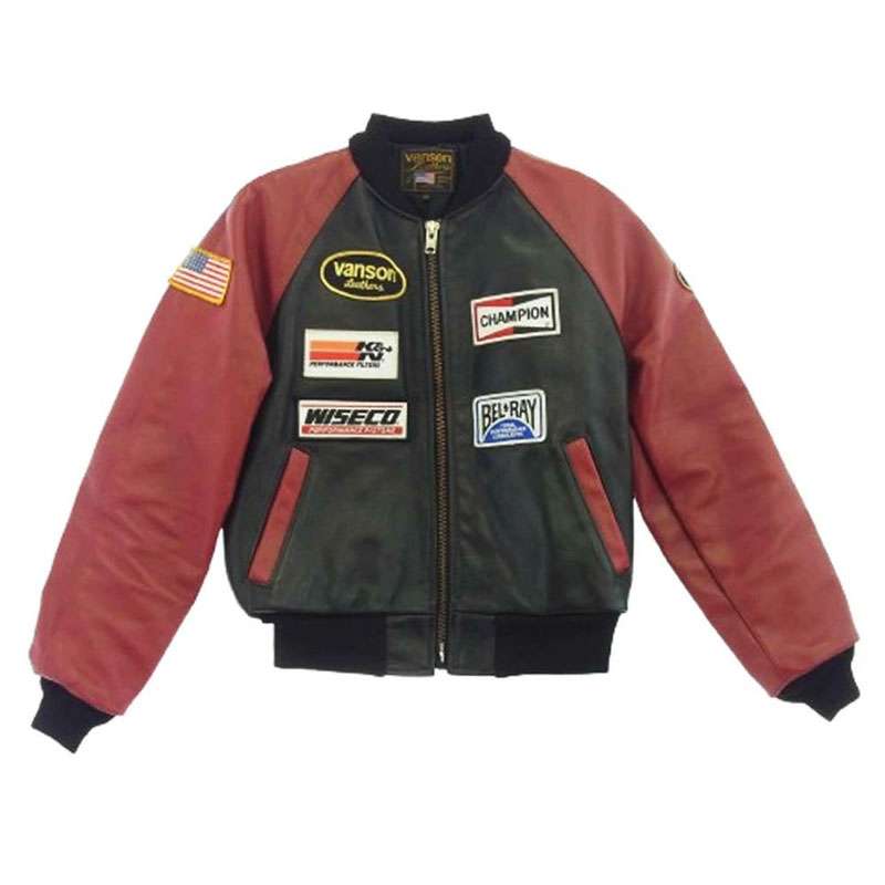 バンソン RPJ TEAM JACKET スタジャン レザージャケット ライダースジャケット 買取実績 画像