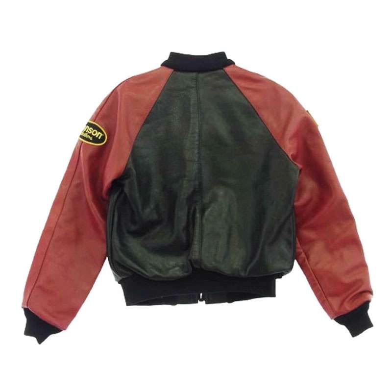 バンソン RPJ TEAM JACKET スタジャン レザージャケット ライダースジャケット 買取実績 画像