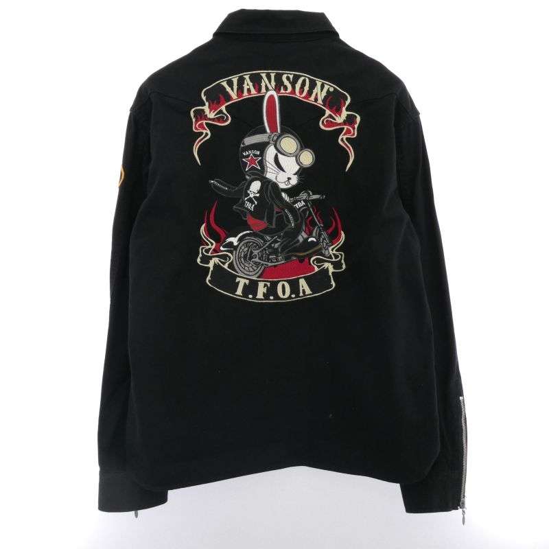 バンソン T.F.O.A デスラビット ブルゾン フルジップ ジャケット 買取実績 画像