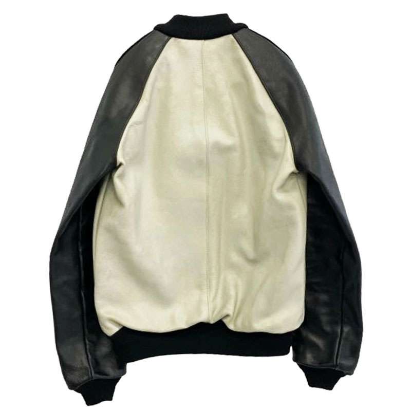 バンソン TJV 38 LEATHER JACKET ワッペン レザー ジャケット 買取実績 画像