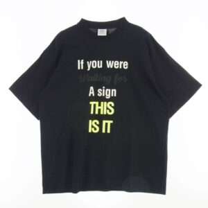 ヴェトモン 21AW UA52TR540B スローガン プリント 半袖 Tシャツ 買取実績