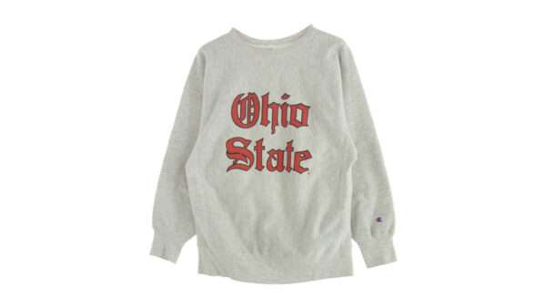 チャンピオン ヴィンテージ オリジナル 90s USA製 刺繍タグ REVERSE WEAVE Ohaio State 買取実績